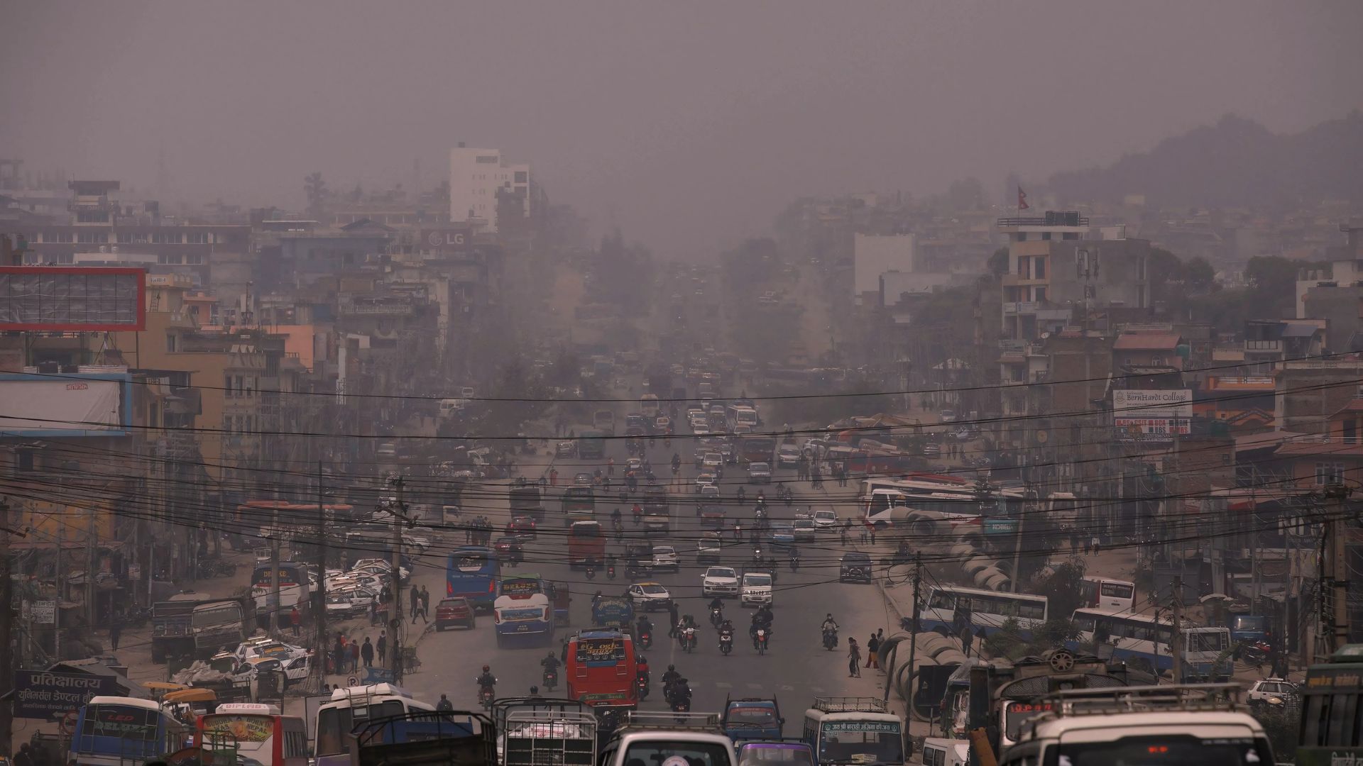 काठमाडौं बन्यो विश्वकै दोस्रो प्रदूषित सहर